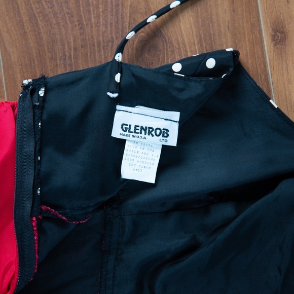 Glenrob 80’s/90’s Pinup Style Union Made Dress - Picture 5 of 8